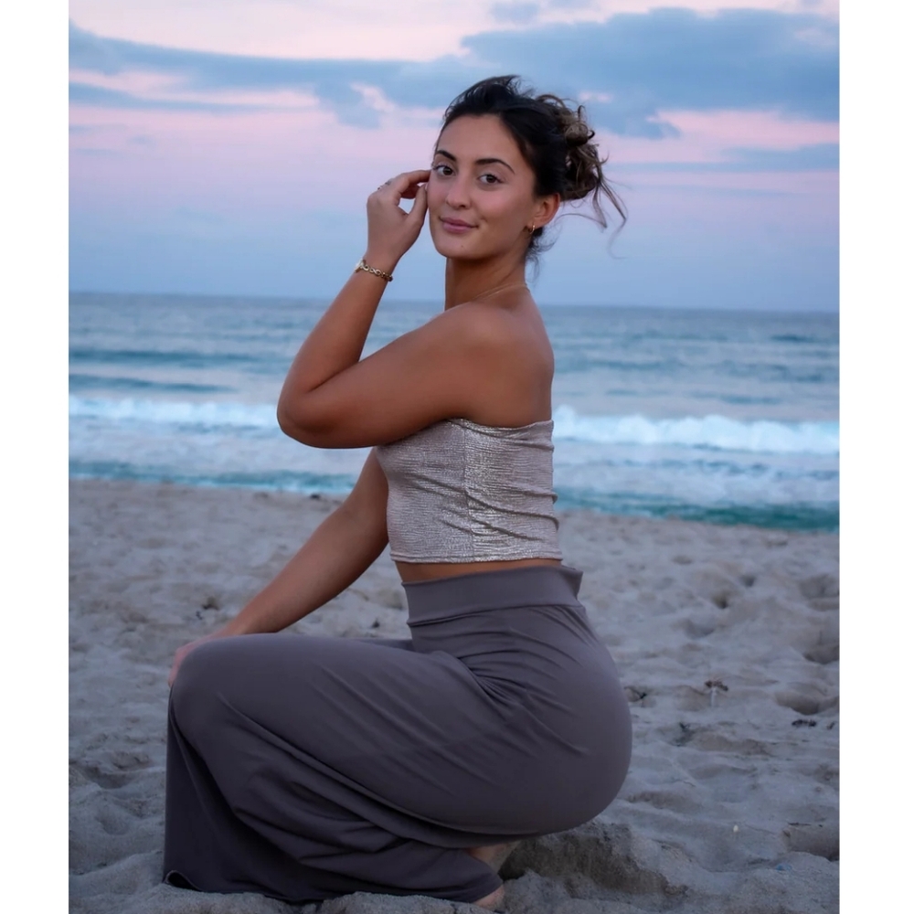 Delray Travel and Lounge Pant in Lavendar Gray NWOT - Picture 7 of 9